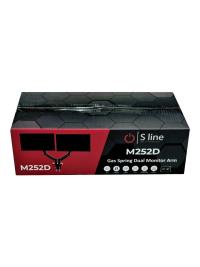 Sline M252D ÇİFT KOLLU GAS SPRİNG 13"-32" 8kg MONİTÖR ASKI APARATI